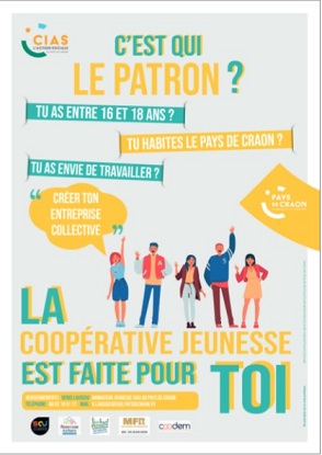 La coopérative jeunesse est de retour sur le territoire