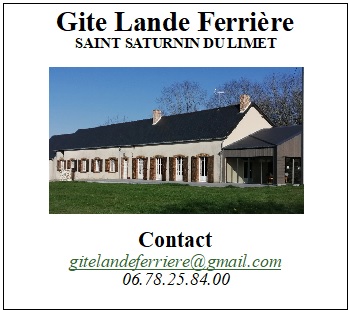 Gîte La Lande Ferrière