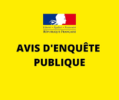 Avis enquête publique