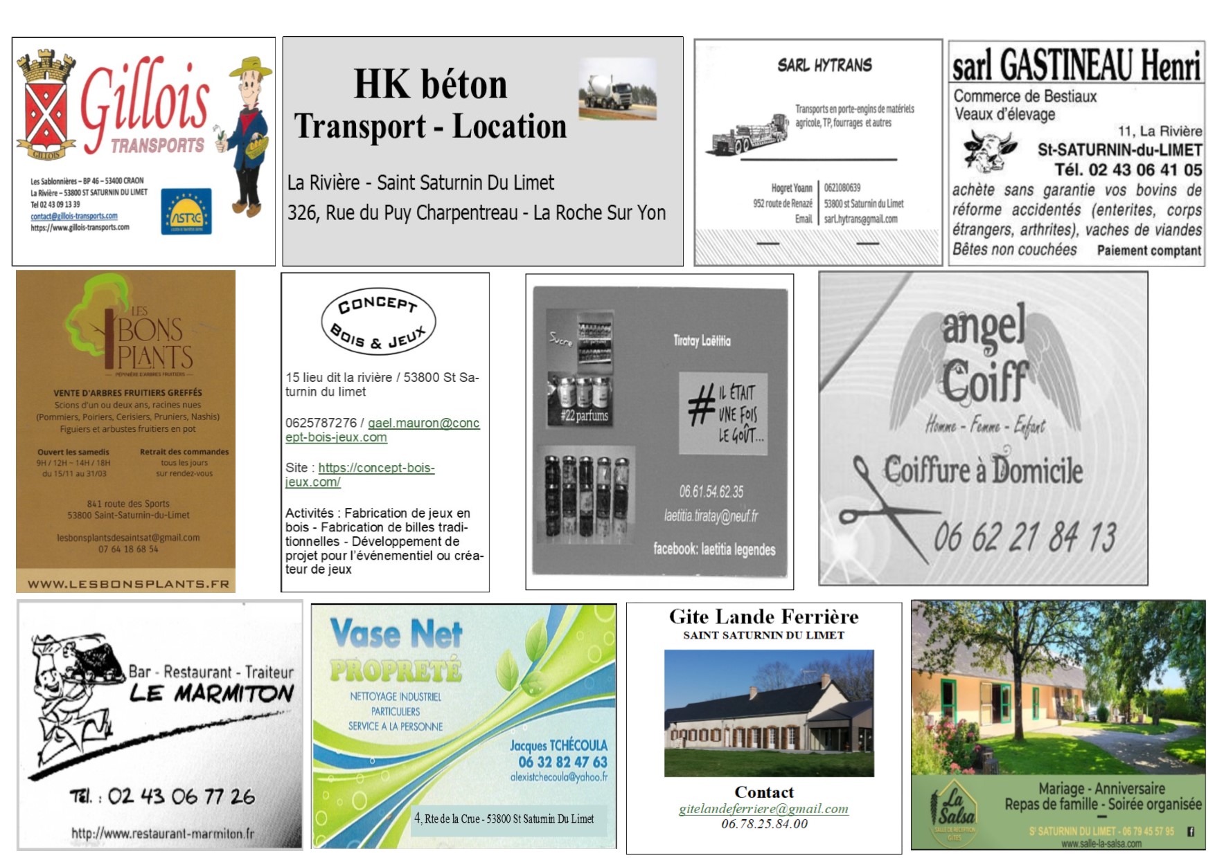 Agriculture, Commerce et Artisannat