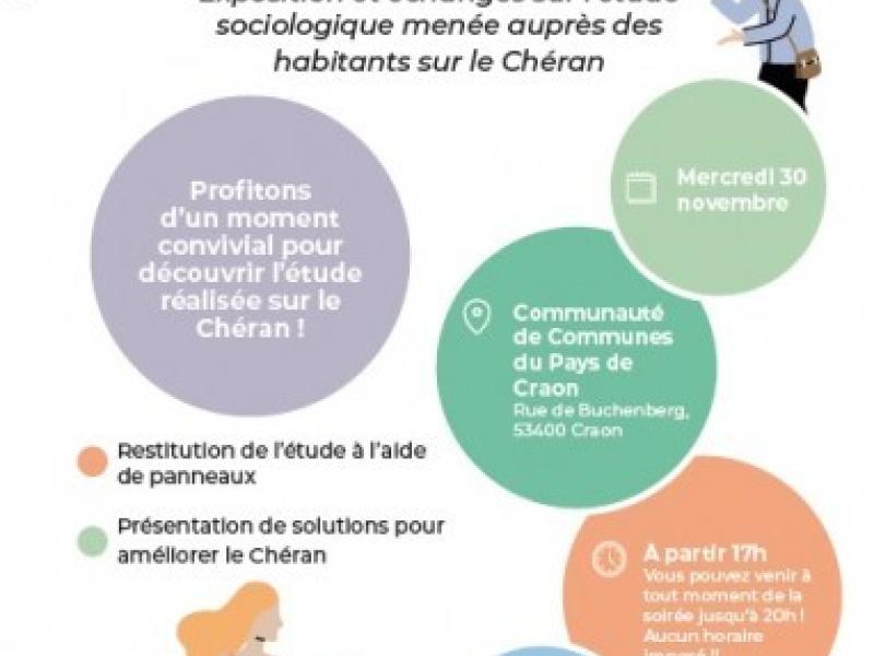 Les habitants avec le futur du Chéran