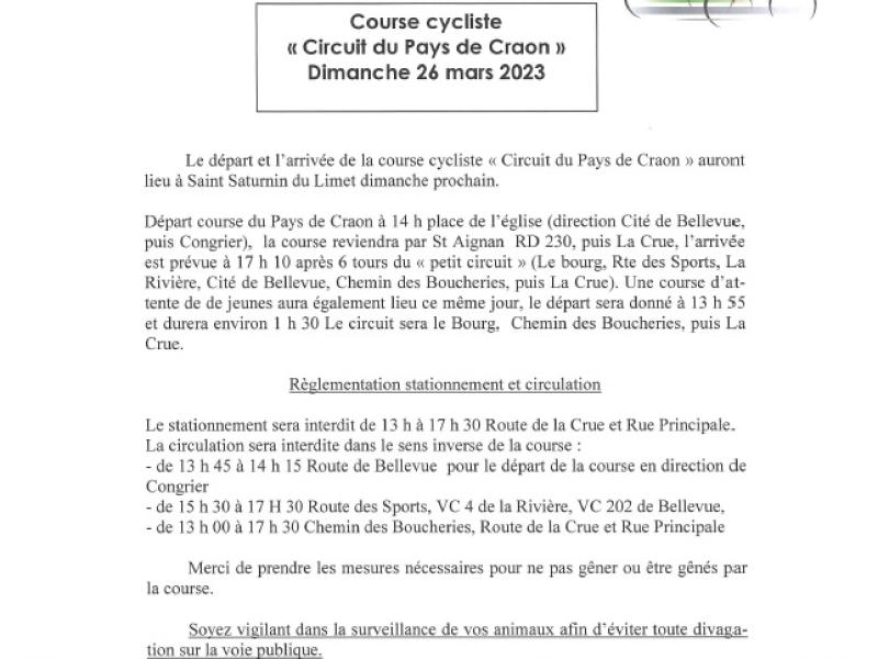 Course du Pays de Craon
