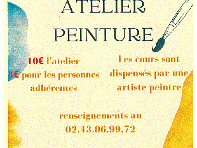 Atelier peinture