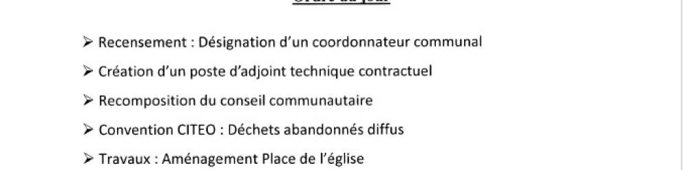 Convocation Conseil municipal 26/06/2025